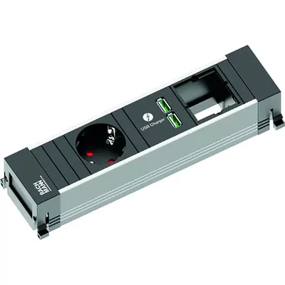 Produktbild von Bachmann 916.0039 Steckdoseneinheit Power Frame