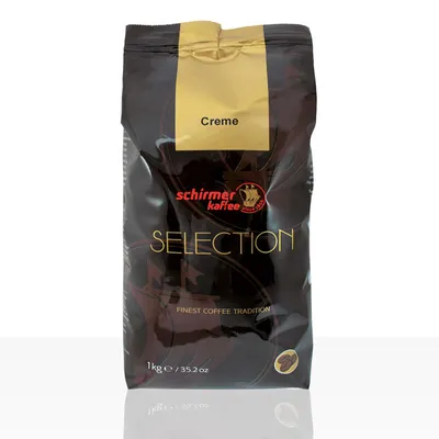 Produktbild von Schirmer Selection Cafe Creme - 1kg Kaffeebohnen