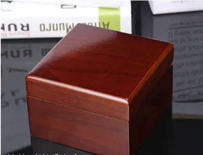 Produktbild von Holz Armbanduhr Aufbewahrungskoffer Holz Uhrenbox für Männer