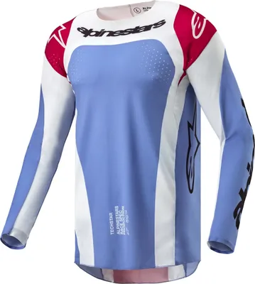 Obrázok produktu pre Motokrosový dres Alpinestars Techstar Ocuri, svetlo modrá/biela, XL
