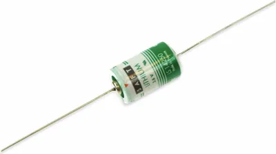 Produktbild von SAFT Lithium-Batterie LS 14250-CNA, 1/2AA, mit Axialdraht, 3,6 V-, 1200 mAh