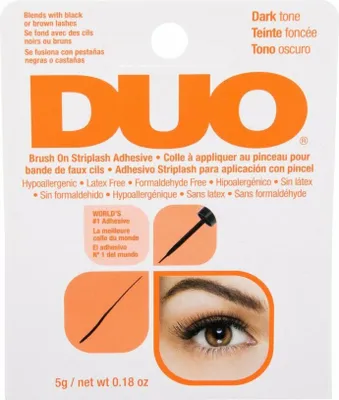 Zdjęcie produktu dla Ardell DUO Brush-On Striplash Adhesive klej do rzęs Dark Tone 5 g