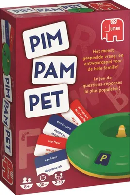 Produktbild von Pim Pam Pet Original, Kartenspiel, Trivia, 8 Jahr(e), 30 min, 30 min, Familienspiel