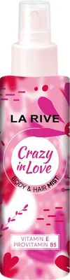Obrázok produktu pre sprej na telo a vlasy Crazy in love ladies 200 ml ružový