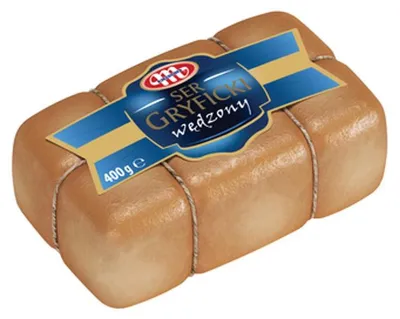 Zdjęcie produktu dla Mlekovita Ser Gryficki Wędzony 400g