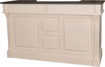 Zdjęcie produktu dla Casa Padrino secesyjna lada sklepowa 160 cm lada sklepowa wyposażenie sklepu w stylu wiejskim - wszystkie kolory