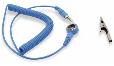Produktbild von QUADRIOS, 1903EC013, Spiralkabel 1,8 m Knopf 10 mm / Adapter