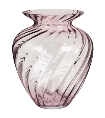 Produktbild von Gedrehte rosa Glasvase