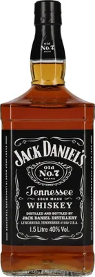 Produktbild von Jack Daniel's No. 7 Tennessee Whisky Magnum Limitierte Flaschengröße | 40 % vol | 1,5 l Flasche