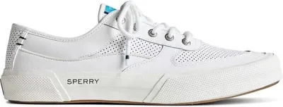 Produktbild von Sperry Soletide White Herren Leder Sneaker Halbschuhe Schnürschuhe STS23167