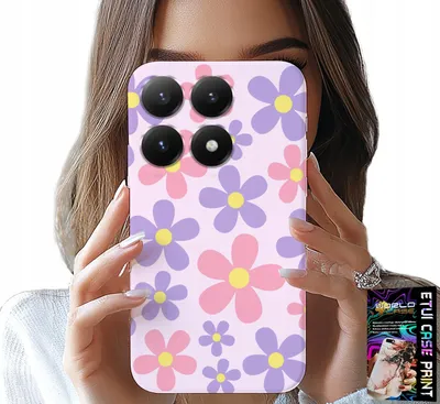 Zdjęcie produktu dla Etui Do Xiaomi 17 - Kolorowe Stokrotki, Stokrotka, Kwiatki