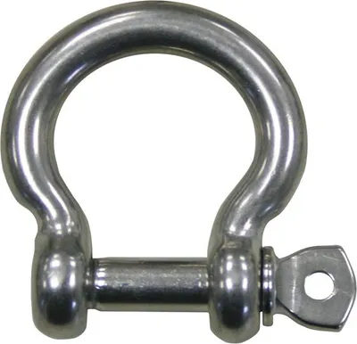 Produktbild von Schäkel geschweifte Form Ø 5 mm Edelstahl V4A