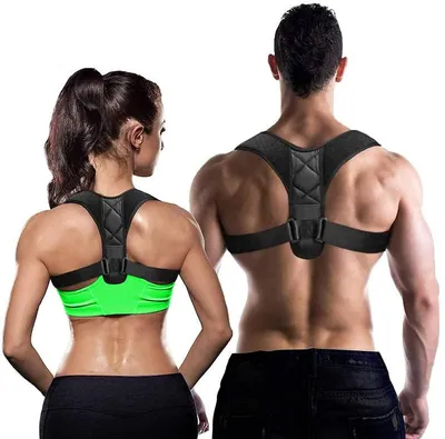Produktbild von Haltungskorrektur – für eine ergonomische und gesunde Körperhaltung, die Linderung von Nacken-, Schulter- und Oberen Rückenschmerzen für Männer und Frauen