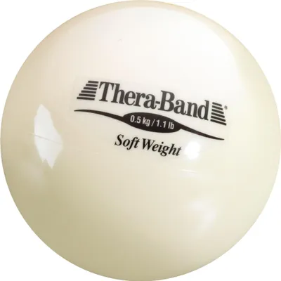 Zdjęcie produktu dla Piłka obciążeniowa TheraBand „Soft Weight”, 0,5 kg, beżowa