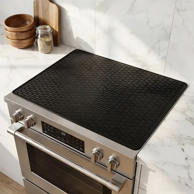 Silikon-Herdabdeckplatte 76×53 cm, hitzebeständig bis 230 °C, Antirutsch