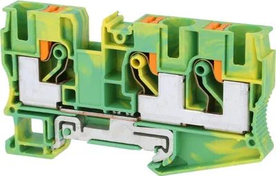 Produktbild von Phoenix Contact Schutzleiter-Reihenklemme PT 10-TWIN-PE