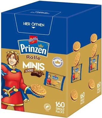 Produktbild von Prinzen Rolle Minis Schoko 160er