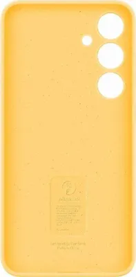Zdjęcie produktu dla Samsung Silicone Case Yellow, Pokrowiec, Samsung, Galaxy S24+, 17 cm (6.7"), Żółty
