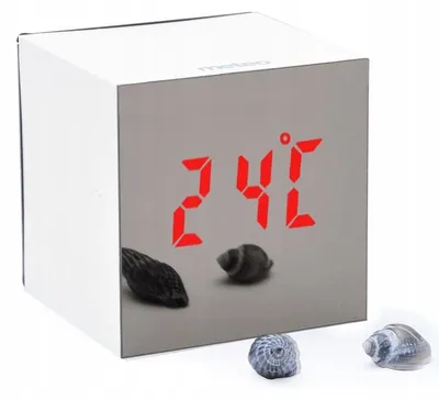 Produktbild von Meteo ZP27 Wetterstation mit Wecker und Thermometer Weiß