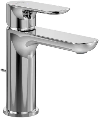 Produktbild von Villeroy & Boch O.novo Einhebel-Waschtischarmatur mit Zugstangen-Ablaufgarnitur