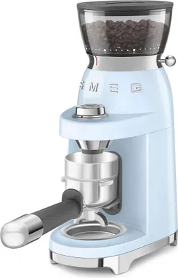 Image de Moulin à café 240g 150w bleu azur - Smeg - CGF03PBEU -