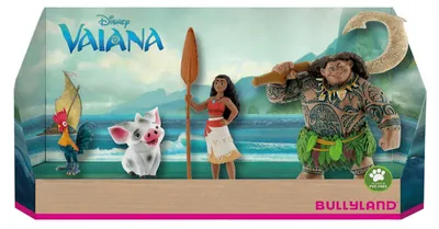 Productafbeelding van Speelgoedfiguurset Walt Disney Vaiana, 4-delig, geschikt voor kinderen vanaf 3 jaar