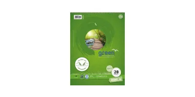 Produktbild von Staufen Spiralblock A4 80 Bl 70g Lin28 Green 5mm kariert mit DR