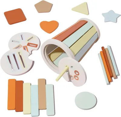 Image de Jouets Montessori pour enfants de 1 à 5 ans - Jouets pour tout-petits - Jouets sensoriels - Jouets pour bébés - Jouets pour le développement de la motricité pour enfants de 1, 2 et 3 ans