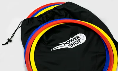 Produktbild von POWERSHOT® Koordinationsreifen, Koordinationsringe 12er Set - 45 cm, inkl. Tragetasche