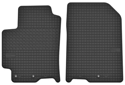 Image de Tapis avant en caoutchouc pour Kia Stonic 2017- (crossover) – 2 pièces, noirs, sur mesure