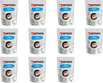 Obrázek produktu pro Kapsička Ontario tuňák ve vývaru 80g / balení 11 ks