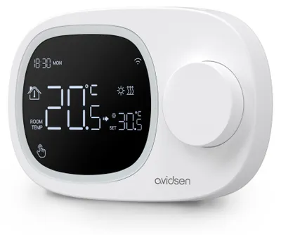 Produktbild von Vernetztes, programmierbares Kabelthermostat – Avidsen – 127080