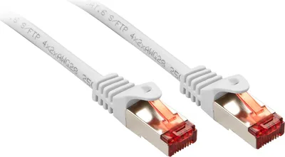 Image de Câble patch LINDY Cat6 S/FTP Basic blanc 7.50m