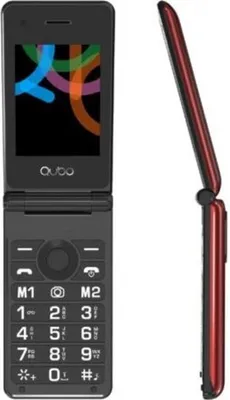 Image de Téléphone mobile QUBO, QUBO X-28 RD, écran TLF LCD, appareil photo, bluetooth, bouton SOS, USB-C