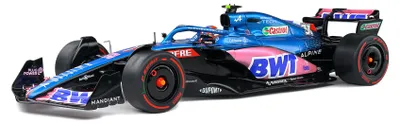 Image de Solido 1:18 Alpine A522 OCON bleu