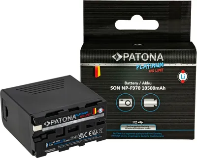 Obrázok produktu pre Batéria pre Sony NP-F970 s PD20W USB C in/out F960 F950 PD20W USB-A 5V/2A