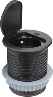 Zdjęcie produktu dla Gniazdko ścienne + przełącznik + złącze USB-C