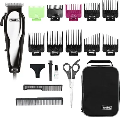 Obrázok produktu pre WAHL Baldfader, zastrihávač vlasov pre mužov, káblový zastrihávač vlasov, presné dĺžky strihu, 8 nástavcov, samoostriace presné čepele, krátke strihy