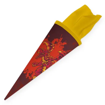 Produktbild von itenga Geschwister Schultüte 35cm Drache