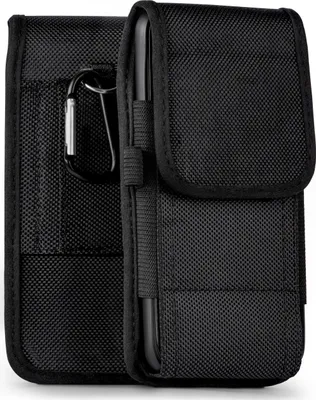 Produktbild von moex® Agility Case kompatibel mit Google Pixel 4 - Handy Gürteltasche, Schwarz