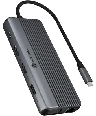 Imagen del producto de Icy Box IB-DK4062-CPD Dockingstation IcyBox 12-in-1 USB 3.2 Gen 1 Type-C