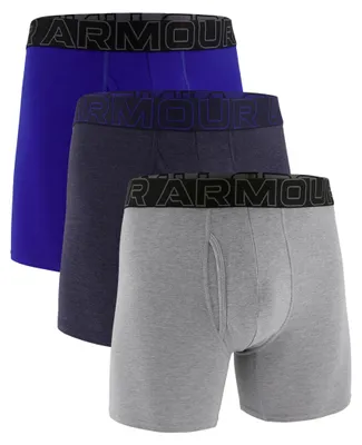 Produktbild von Under Armour Herren-Boxerjock aus Baumwolle, 15,2 cm, 3er-Pack, Midnight Navy -