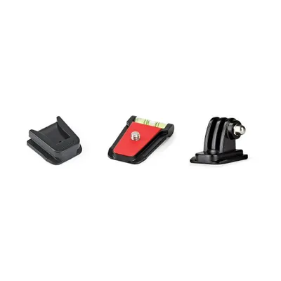 Produktbild von JOBY Kameraplatten-Kit 3K Schwarz, 1/4", Blitzschuh & GoPro