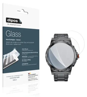 Image de 2x Protection ecrán pour CHOOSETIME SML6 mat Verre souple Film Protecteur 9H dipos