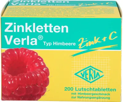 Immagine prodotto di Zinkletten Verla Pastiglie al gusto di lampone, 200 pezzi