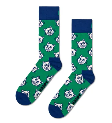 Produktbild von Happy Socks Cat Sock, uni sokken