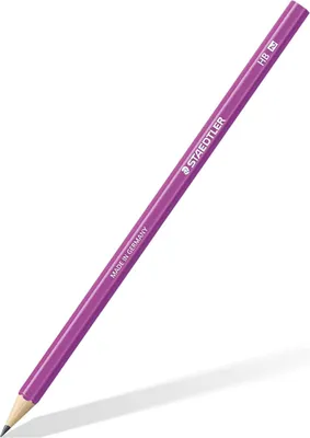 Produktbild von STAEDTLER Bleistift WOPEX neon Härtegrad: HB neon violett