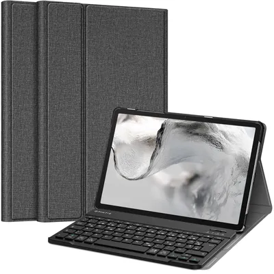 Zdjęcie produktu dla Etui z klawiaturą do tabletów Galaxy Tab A11+, Tab A9+ Plus, 11 cali, kolor: szary