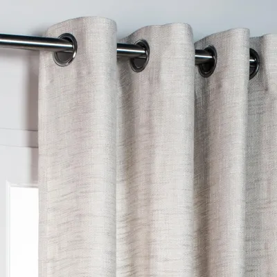 Image de Rideau tamisant, Whool beige l.140 x H.260 cm