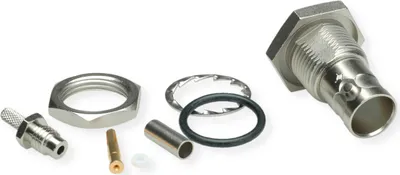 Image de TELEGÄRTNER Prise de câble BNC 75 Ohm, pour RG179 sertissage
